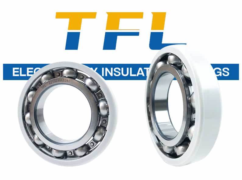 the image shows two 6215/C4VL0241 insulated ball bearings