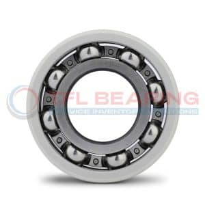 An insulated deep groove ball bearing 6214/C4VL0241
