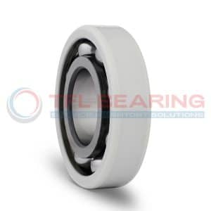An insulated ball bearing 6224/C3VL0241, with outer ring coating and steel cage
