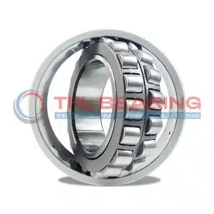 the picture shows an anti-current insulated spherical roller bearing.