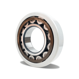 the image shows a 03 size series insulated roller bearing