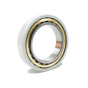 the image shows a 10 size series insulated roller bearing