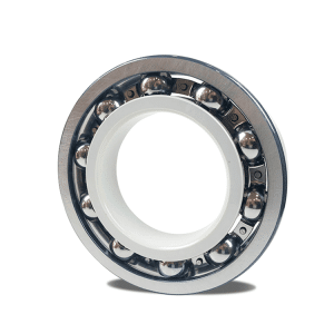 6200 series insulated ball bearing with inner ring coated
