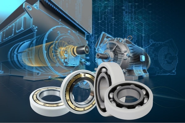 electrical insulated bearing for motor