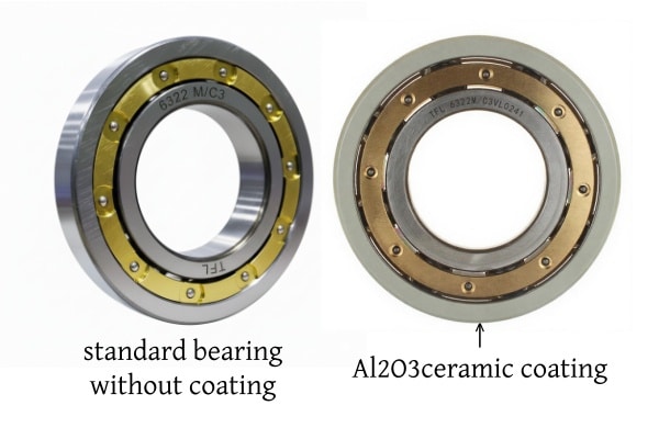 The picture shows the regular version and the electrically insulated version of 6322, indicating that the sizes of these two are completely interchangeable.