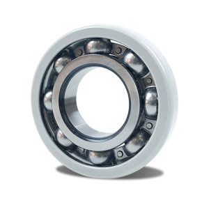 an insulated deep groove ball bearing, insulated bearing on outer ring
