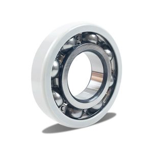 an insulated deep groove ball bearing, insulated bearing on outer ring