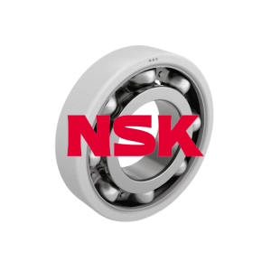 the image shows a nsk ceramic coated insulated ball bearing.