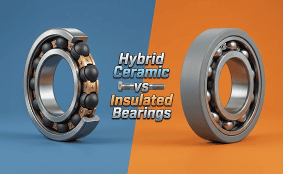 Comparison of hybrid ceramic vs insulated bearings with ceramic coating